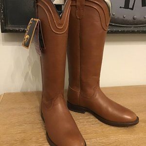 Women's Ariat Brown Leather Riding Tall Boots